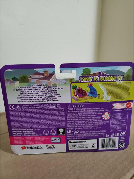 mattel que es una polly pocket Polly Pocket Pollyville Playground Adventure Playset Doll By Mattel Ages